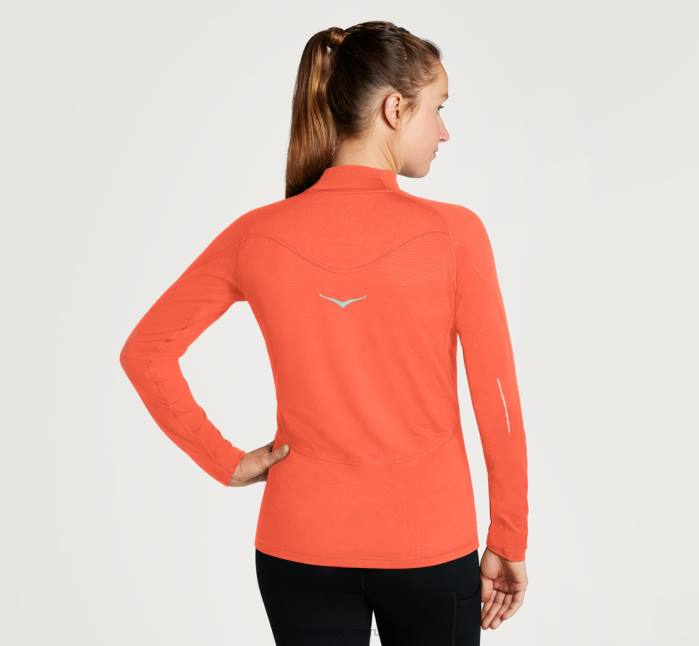 mujer 0LP0D333 capa intermedia merino Hoka camelia