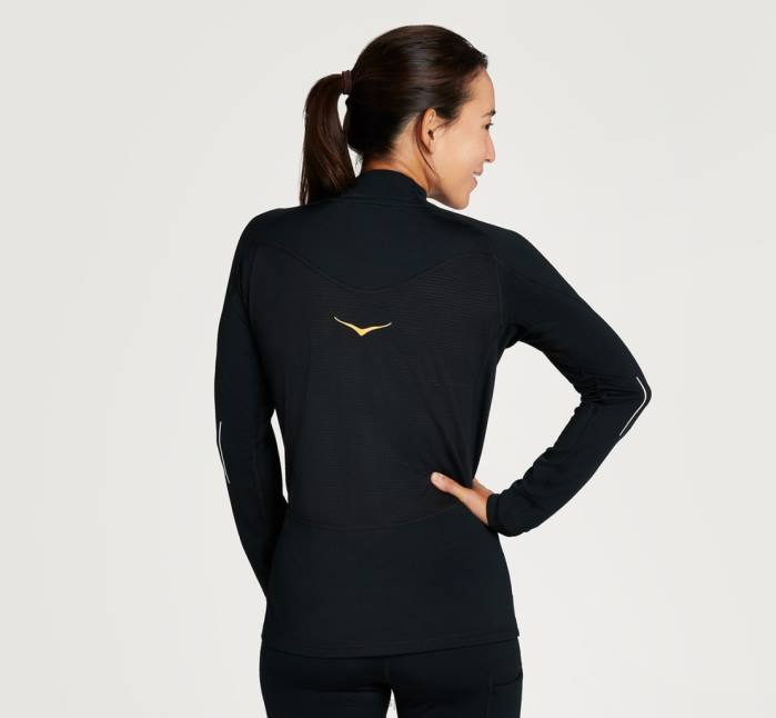 mujer 0LP0D336 capa intermedia merino Hoka camelia