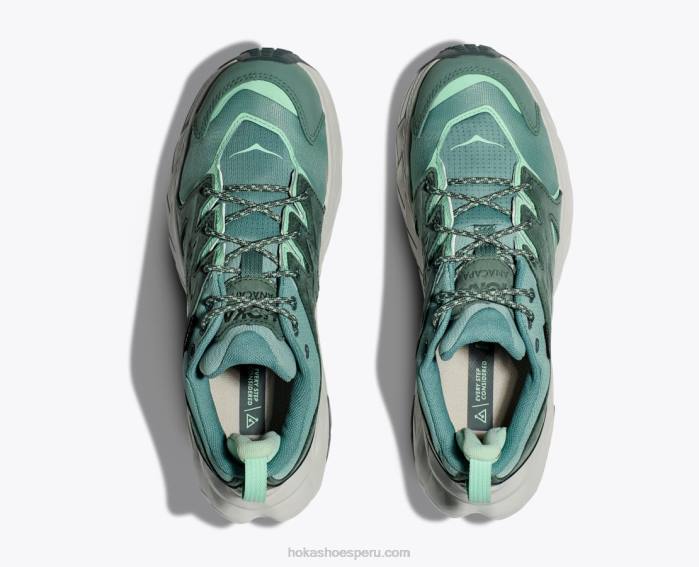 mujer 0LP0D211 anacapa bajo gtx Hoka ojo de tigre/negro