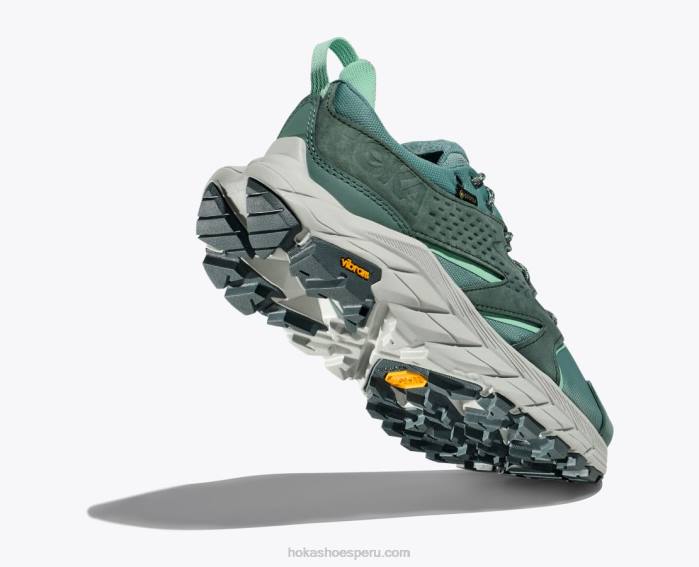 mujer 0LP0D211 anacapa bajo gtx Hoka ojo de tigre/negro