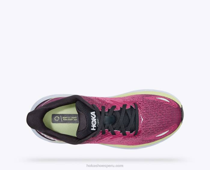 mujer 0LP0D217 8 Hoka azul grafito/rosa ibis