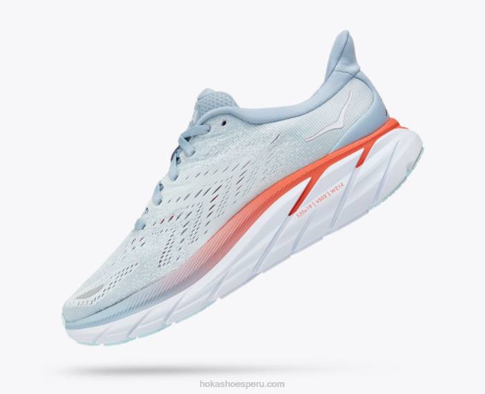 mujer 0LP0D218 8 Hoka niebla azul/aire plein