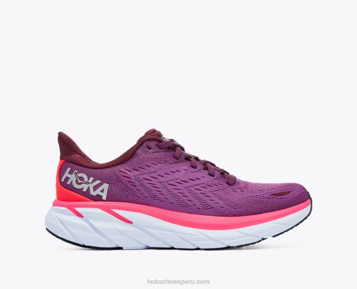 mujer 0LP0D219 8 Hoka vino de uva/beautyberry