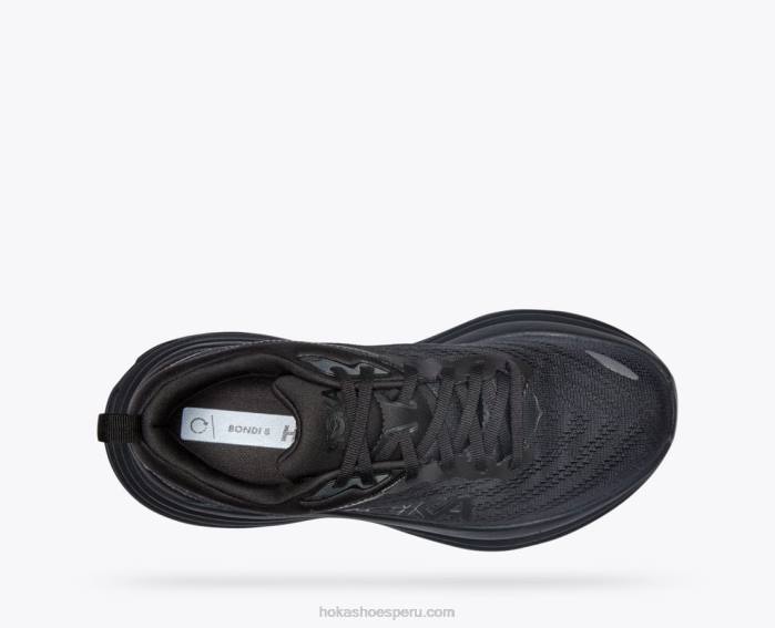 mujer 0LP0D246 bondi 8 Hoka negro