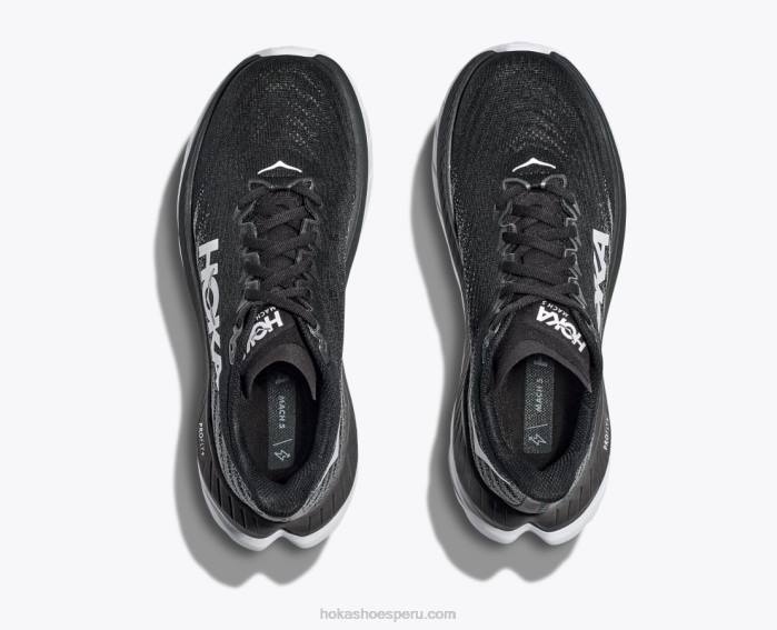 mujer 0LP0D257 Mach 5 Hoka negro/castlerock