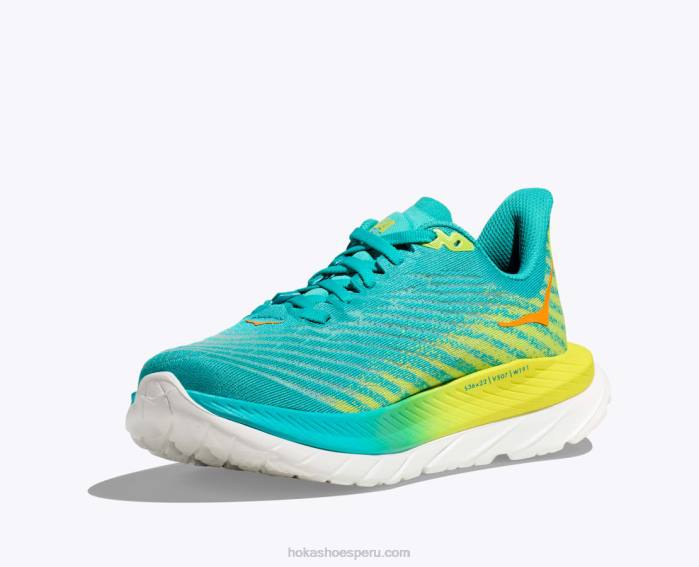 mujer 0LP0D258 Mach 5 Hoka negro/castlerock