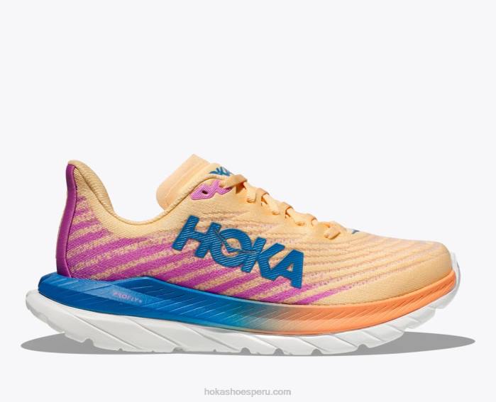 mujer 0LP0D26 Mach 5 Hoka impala/ciclamen