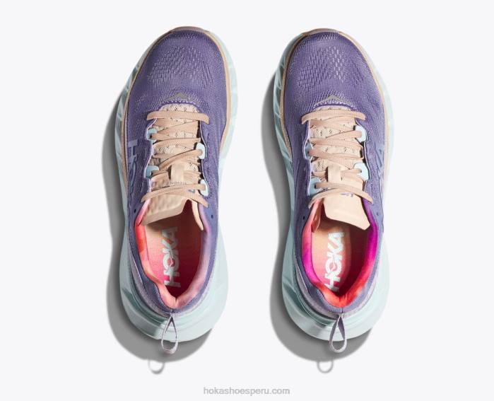 mujer 0LP0D301 elevón 2 Hoka arena movediza/camelia