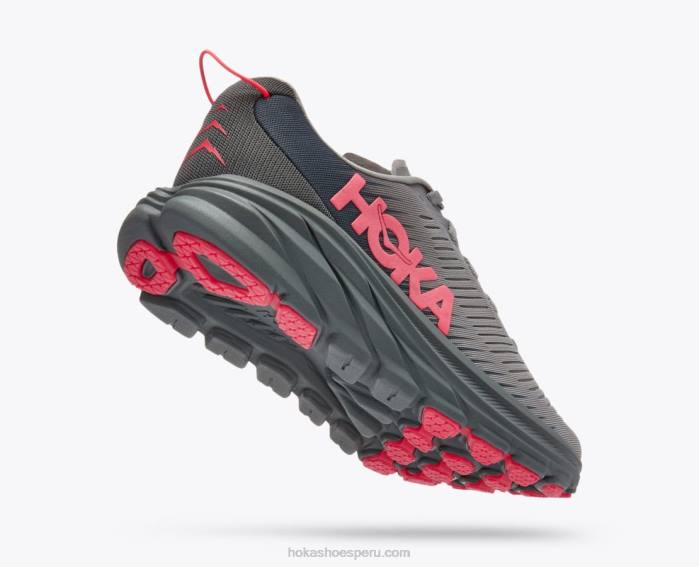 mujer 0LP0D35 rincón 3 Hoka piel de tiburón/rosa diva