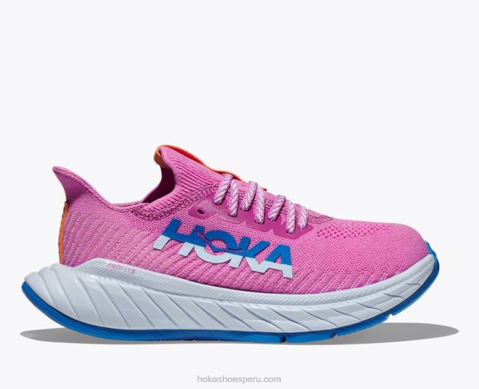 mujer 0LP0D43 carbono x 3 Hoka ciclamen/impala