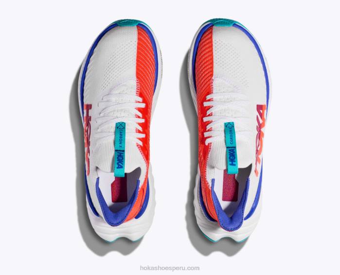 mujer 0LP0D44 carbono x 3 Hoka llama blanca