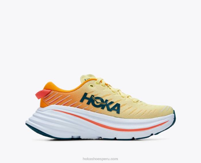 mujer 0LP0D57 bondi x Hoka amarillo pera/amarillo radiante