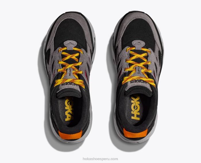 mujer 0LP0D69 clifton l ante Hoka roca negra/luna
