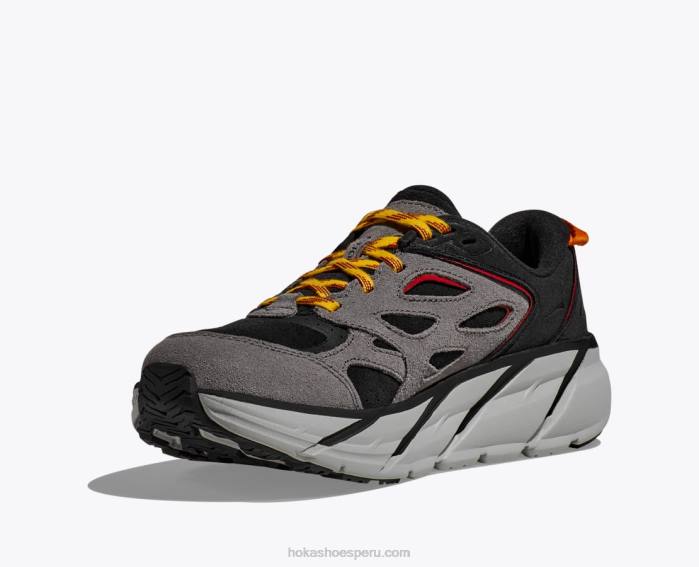 mujer 0LP0D69 clifton l ante Hoka roca negra/luna