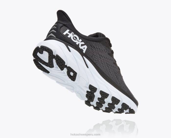 mujer 0LP0D91 8 Hoka blanco negro