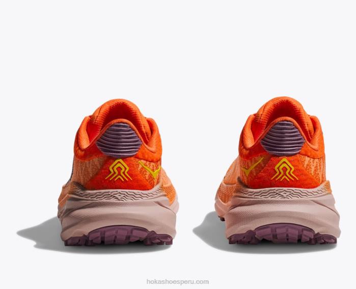 mujer 0LP0D108 retador 7 Hoka naranja falso/naranja vibrante