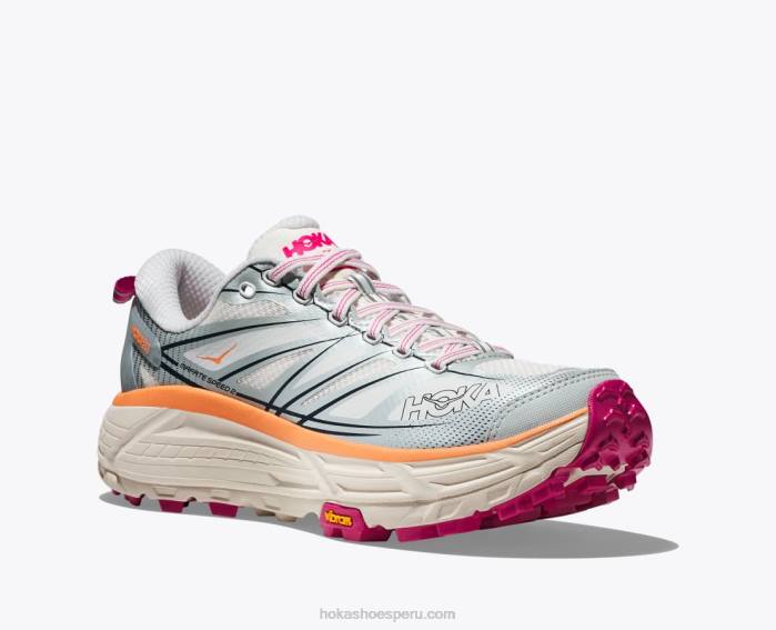 mujer 0LP0D116 mafate velocidad 2 Hoka flujo blanco/hielo