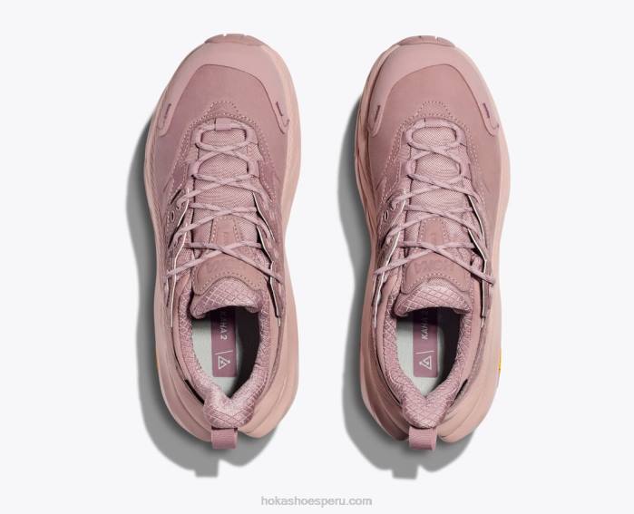 mujer 0LP0D127 kaha 2 baja gtx Hoka látigo malva pálido/melocotón