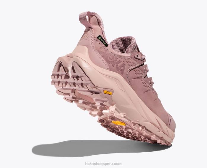 mujer 0LP0D127 kaha 2 baja gtx Hoka látigo malva pálido/melocotón