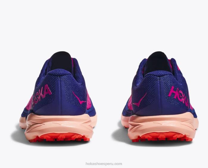 mujer 0LP0D135 zinal Hoka festival fucsia/manantial azul