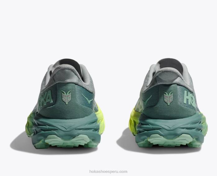 mujer 0LP0D239 cabra rápida 5 Hoka mercurio/enrejado