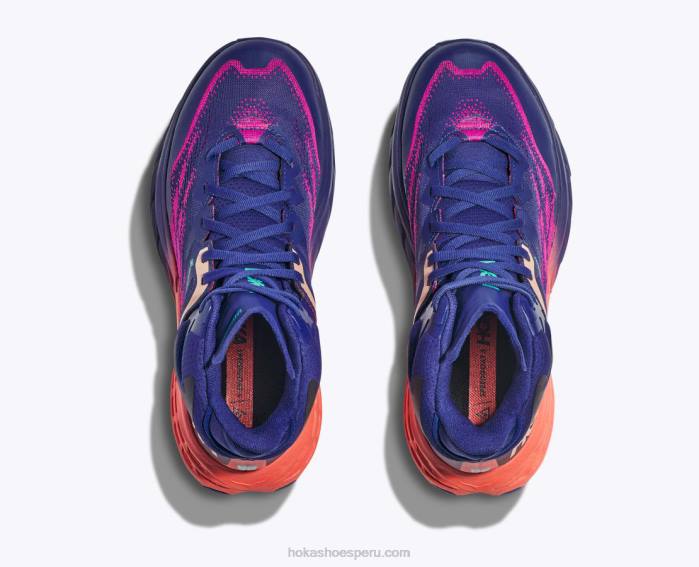 mujer 0LP0D97 speedgoat 5 mid gtx Hoka manantial azul/camelia