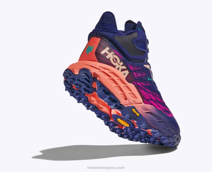 mujer 0LP0D97 speedgoat 5 mid gtx Hoka manantial azul/camelia