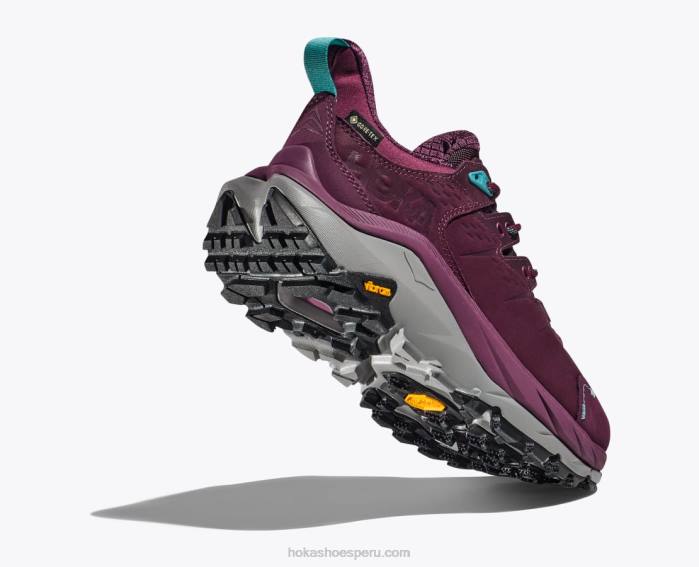 mujer 0LP0D190 kaha 2 baja gtx Hoka vino de uva/sombra costera