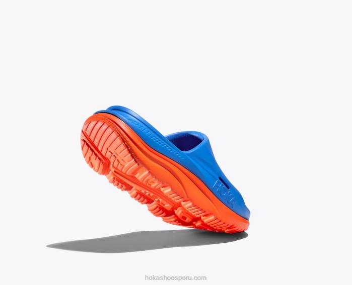 niños 0LP0D680 diapositiva de recuperación ora 3 Hoka cielo costero/naranja vibrante