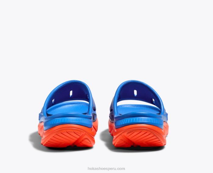 niños 0LP0D680 diapositiva de recuperación ora 3 Hoka cielo costero/naranja vibrante